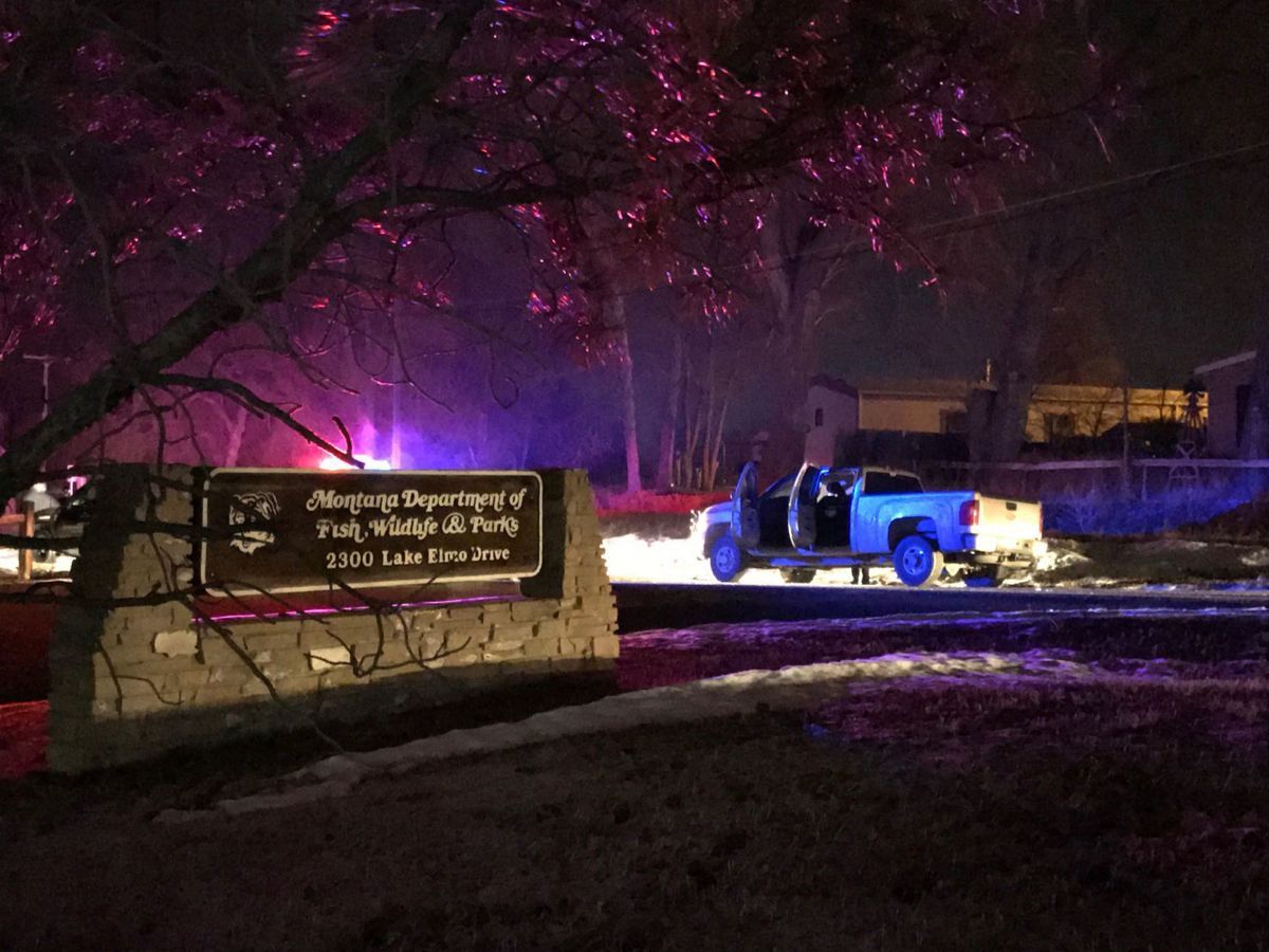 A man was arrested Thursday night after leading law enforcement on a high-speed car chase through Billings' Heights and crashing into a fence along Lake Elmo. The chase began earlier in the evening when Montana Highway Patrol Trooper Darvin Mees tried to pull over a pickup for not stopping at a stoplight in the Heights.