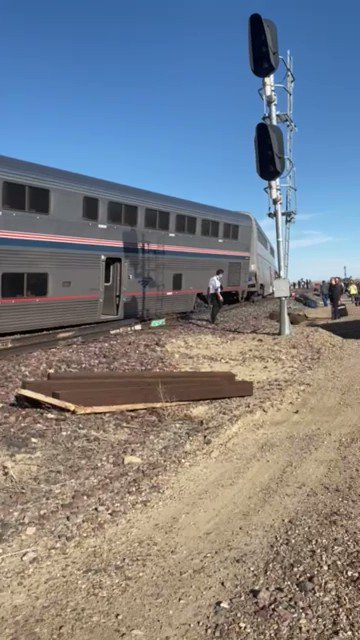 Amtrak train derails in Montana, 3 dead and over 50 injured